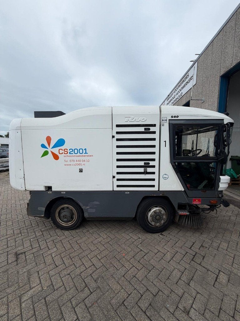Ravo 540 veegmachine, Ophalen, Gewasbescherming en Bemesting