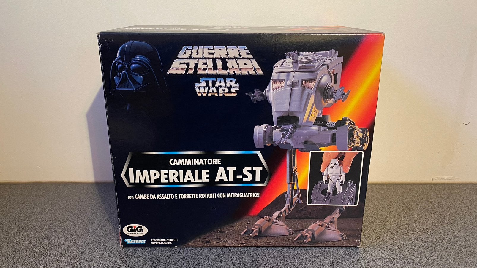 Star Wars POTF Guerre Stellari ATST Landspeeder Luke T-16, Ophalen, Zo goed als nieuw, Actiefiguurtje