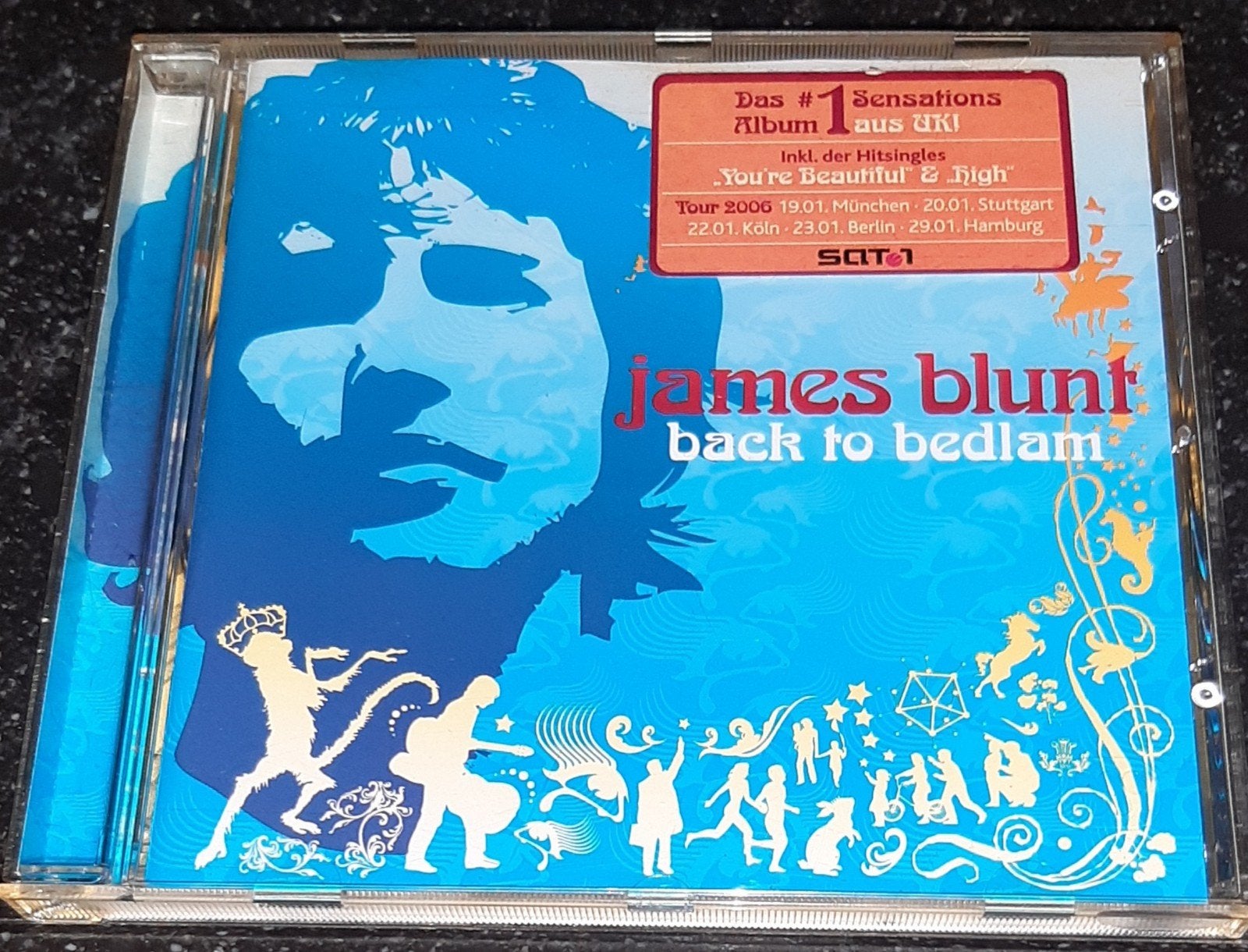 James Blunt back to bedlam, Ophalen of Verzenden, Zo goed als nieuw