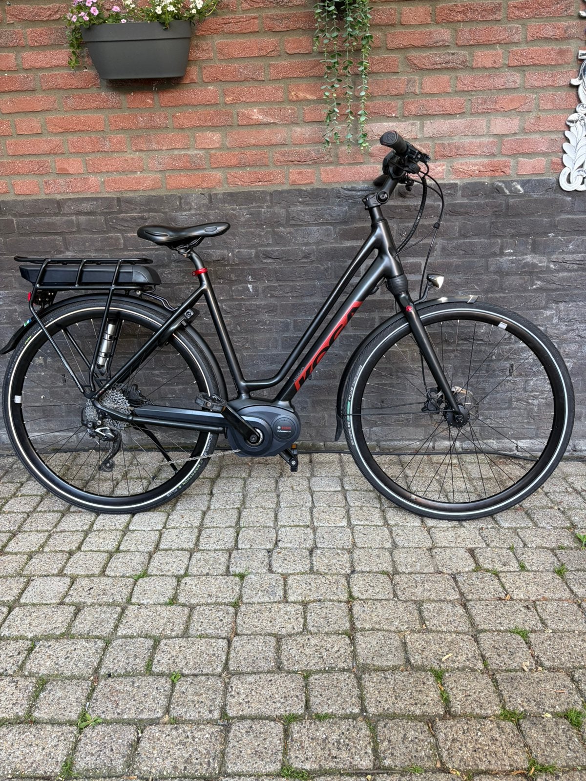koga elektrische dames fiets, Fietsen en Brommers, Fietsen | Dames | Damesfietsen, Gebruikt, Overige merken, Versnellingen, 53 tot 56 cm