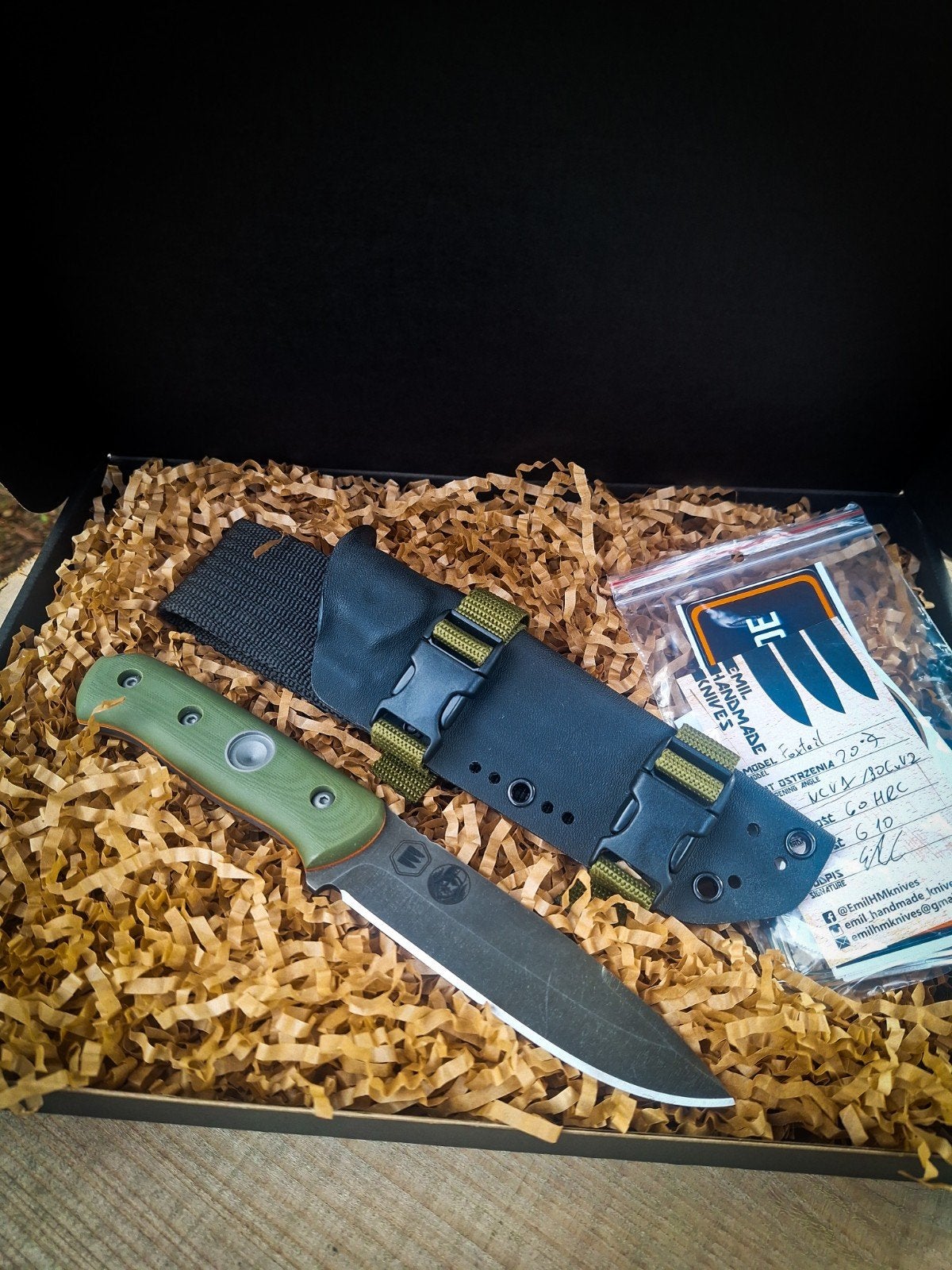 Foxtail bushcraft mes (Emil Handmade Knives), Verzenden, Nieuw
