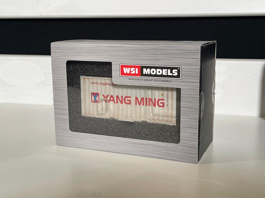 [WSI] Yang Ming 20ft container verweerd, Ophalen of Verzenden, Zo goed als nieuw, Bus of Vrachtwagen, Wsi