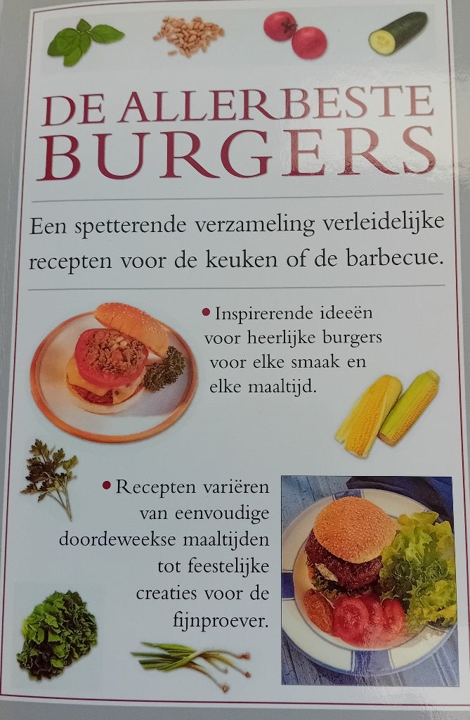 Te Koop: De allerbeste burgers, nieuw. , Ophalen of Verzenden, Nieuw, Voorgerechten en Soepen