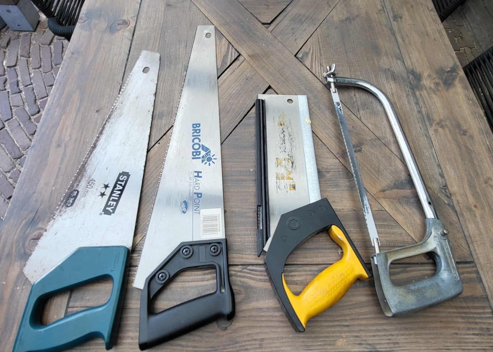 4x handzagen // 20,-, Ophalen of Verzenden