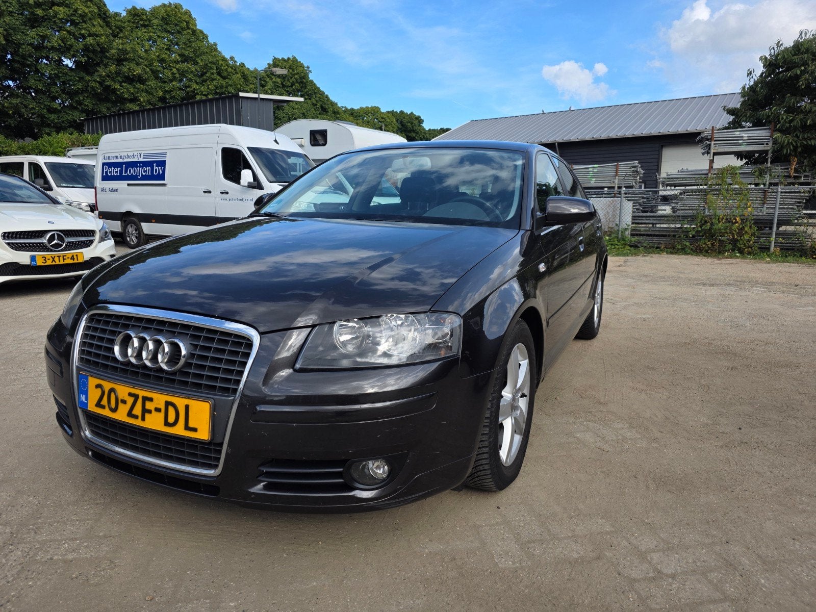 Audi A3 1.4 Tfsi 92KW Sportback 2008 Grijs, Auto's, Voorwielaandrijving, 680 kg, 4 cilinders, Parkeersensor