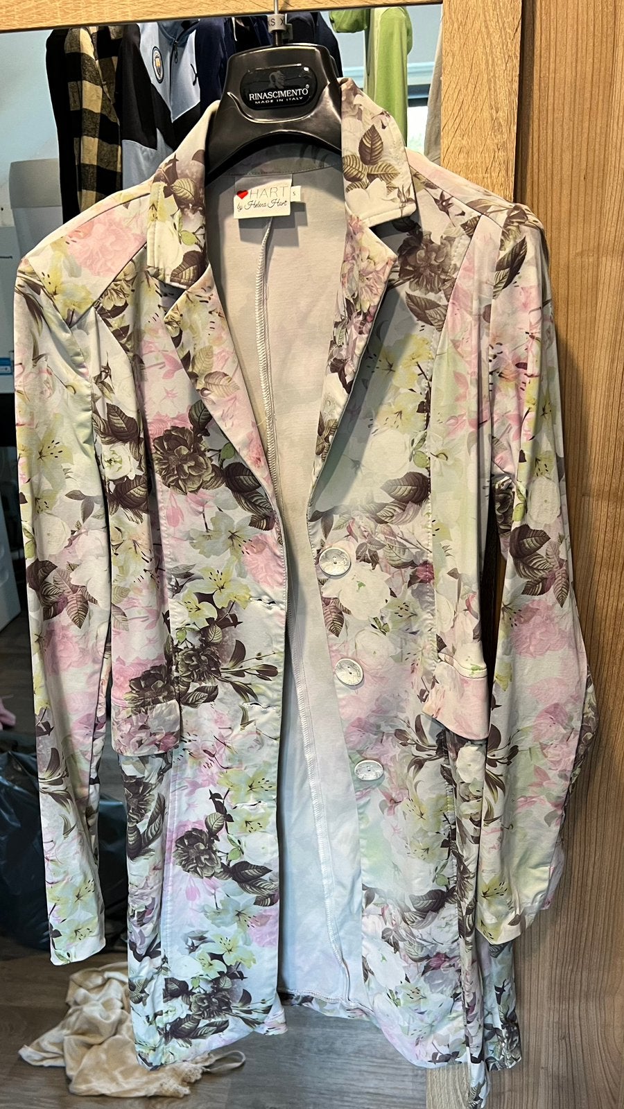 Gebloemde travel blazer Helena Hart, Ophalen of Verzenden, Zo goed als nieuw, Maat 36 (S), Jasje
