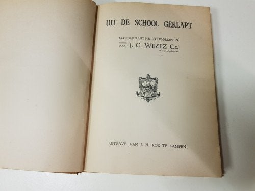 boek uit 1919, uit de school geklapt, Ophalen of Verzenden