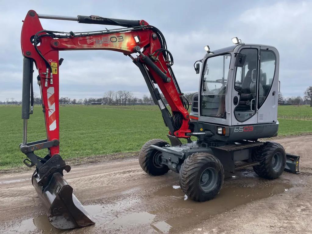 WACKER NEUSON 6503 WD Bandenkraan (bj 2006), Zakelijke goederen, Machines en Bouw | Kranen en Graafmachines, Graafmachine