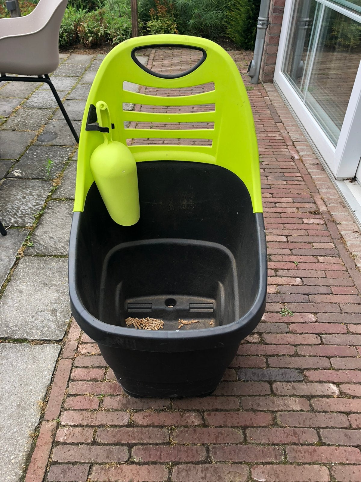 Bak met wielen, Doe-het-zelf en Verbouw, Ophalen, Gebruikt