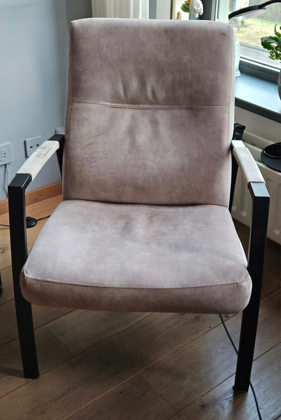 fauteuil industrieel, Ophalen, Gebruikt, Stof, Industrieel