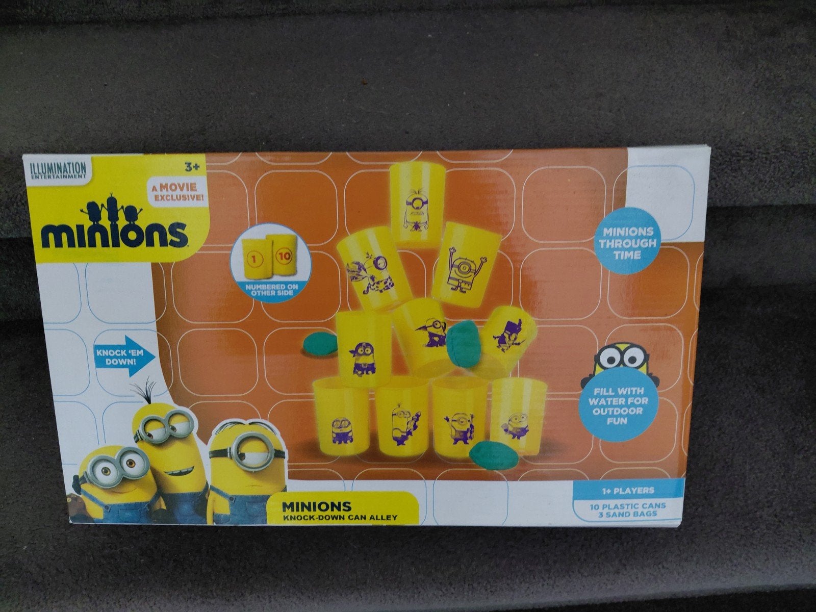 Minions Pittenzak Spel - Binnen & Buiten Plezier, Ophalen of Verzenden, Zo goed als nieuw, Jongen of Meisje