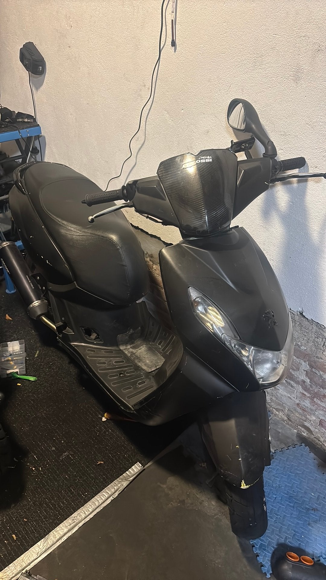 Peugeot kisbee 80cc - gele plaat (45kmh), Ophalen, Gebruikt, Overige modellen, Maximaal 45 km/u