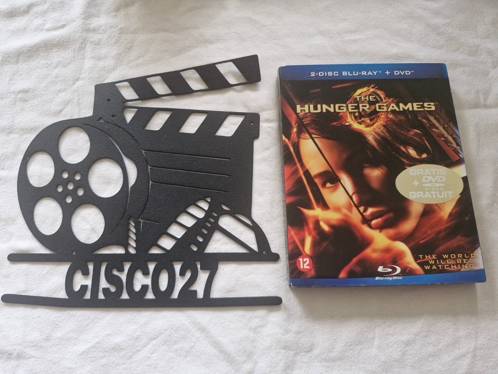The Hunger Games 2-disc Blu-ray + dvd + slipcover, Avontuur, Film, Ophalen of Verzenden, Zo goed als nieuw