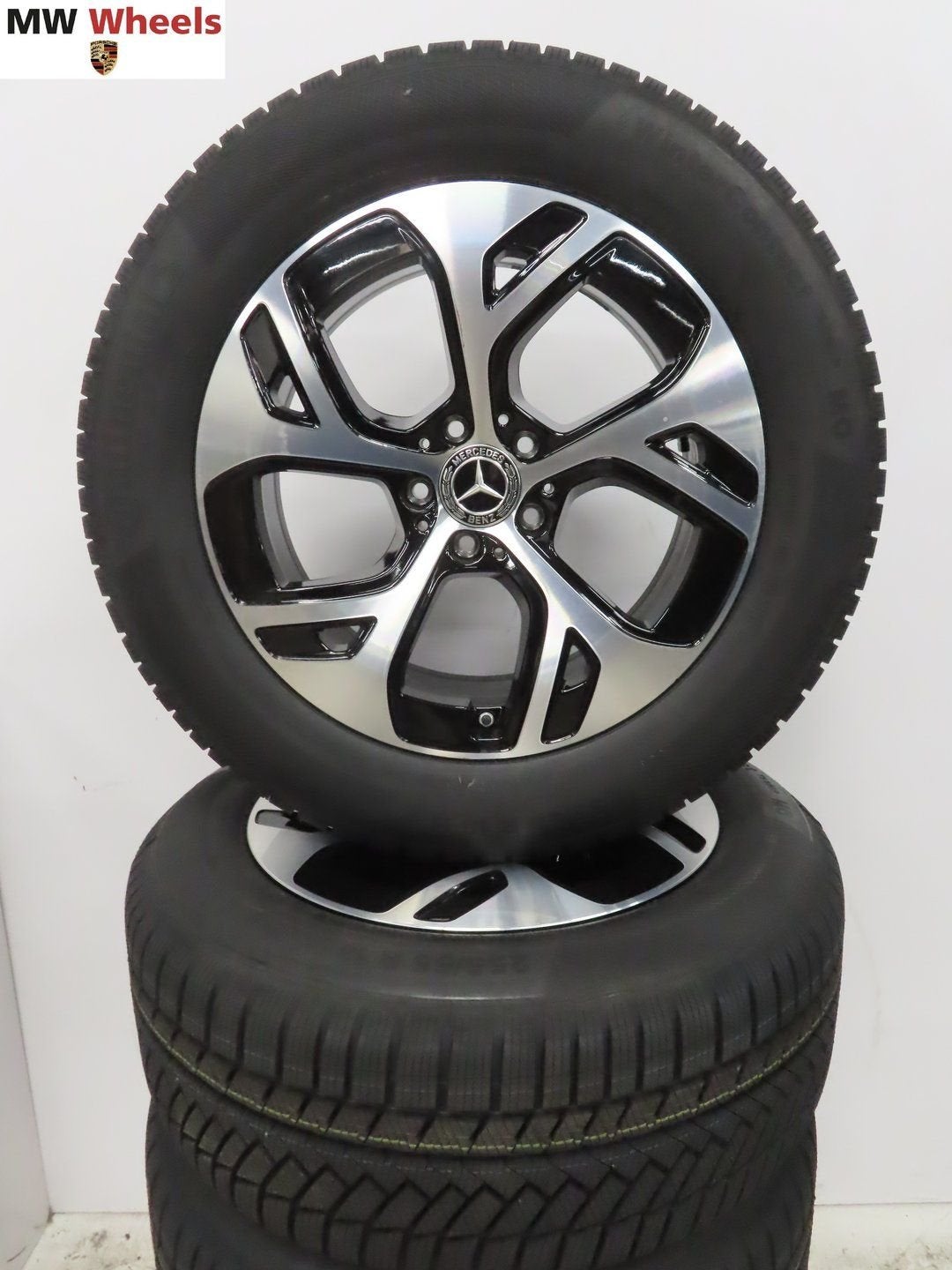 Mercedes GLC W254 18 inch velgen met winterbanden nieuw, 19 inch, -, -, Banden en Velgen