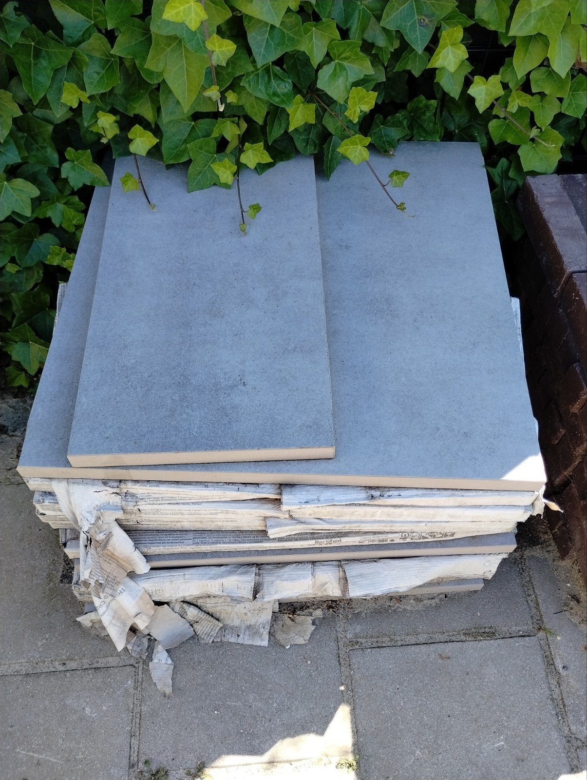 8 Tiagria Craft Grey tegels, Ophalen, 40 tot 60 cm, Keramiek, Nieuw