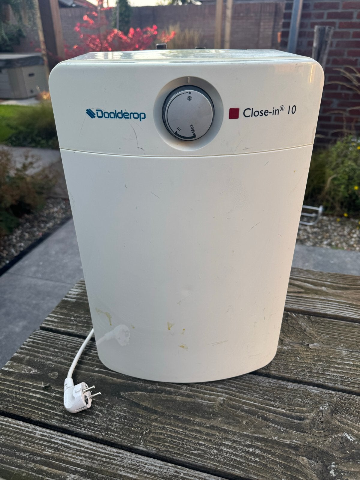 Daalderop Close-in 10 liter elektrische boiler, Gebruikt, Minder dan 20 liter, Onbekend, Boiler