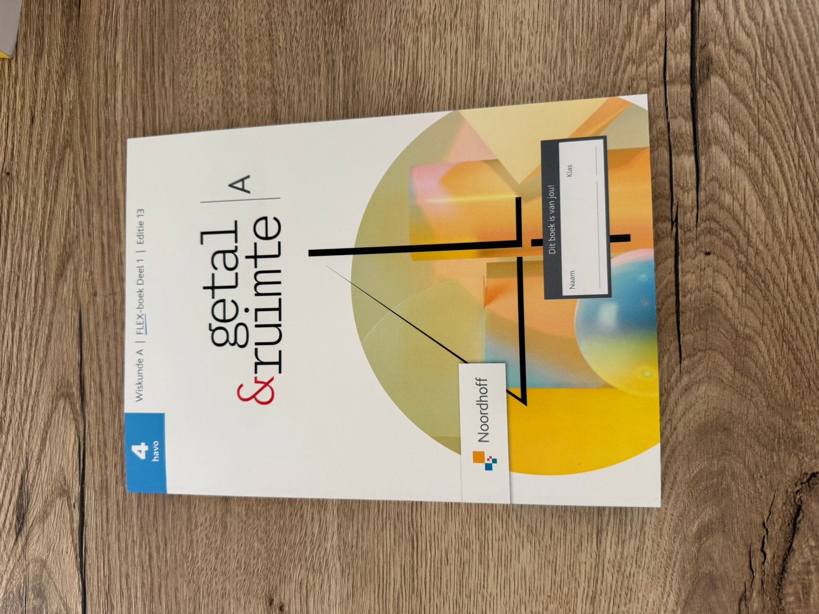Wiskundeboek deel 1 en 2, Ophalen of Verzenden, Nieuw, HAVO, Wiskunde A