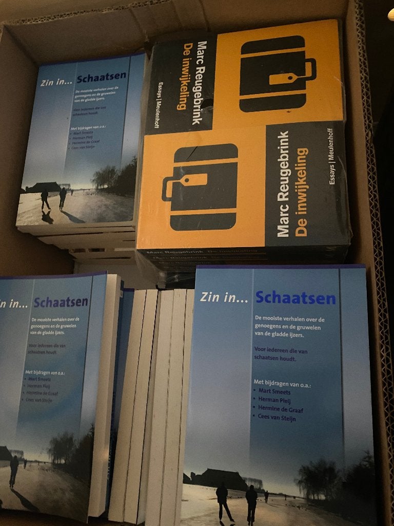 Zin in .....Schaatsen  Mart Smeets Partij 27 stuks of 1500st, Mart Smeets en anderen, Wintersport, Nieuw, Ophalen of Verzenden