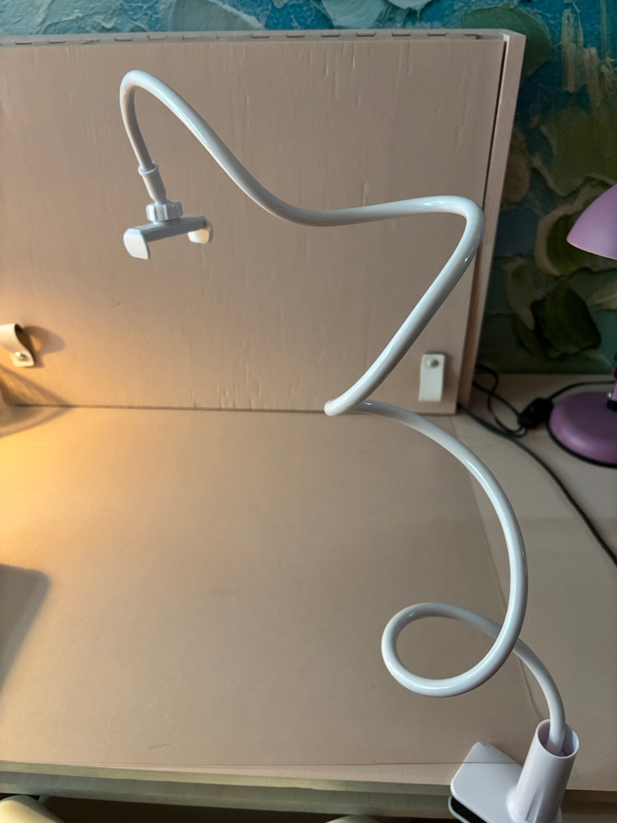 telefoon houder klem arm statief met klembevestiging, Ophalen of Verzenden, Zo goed als nieuw, Auto