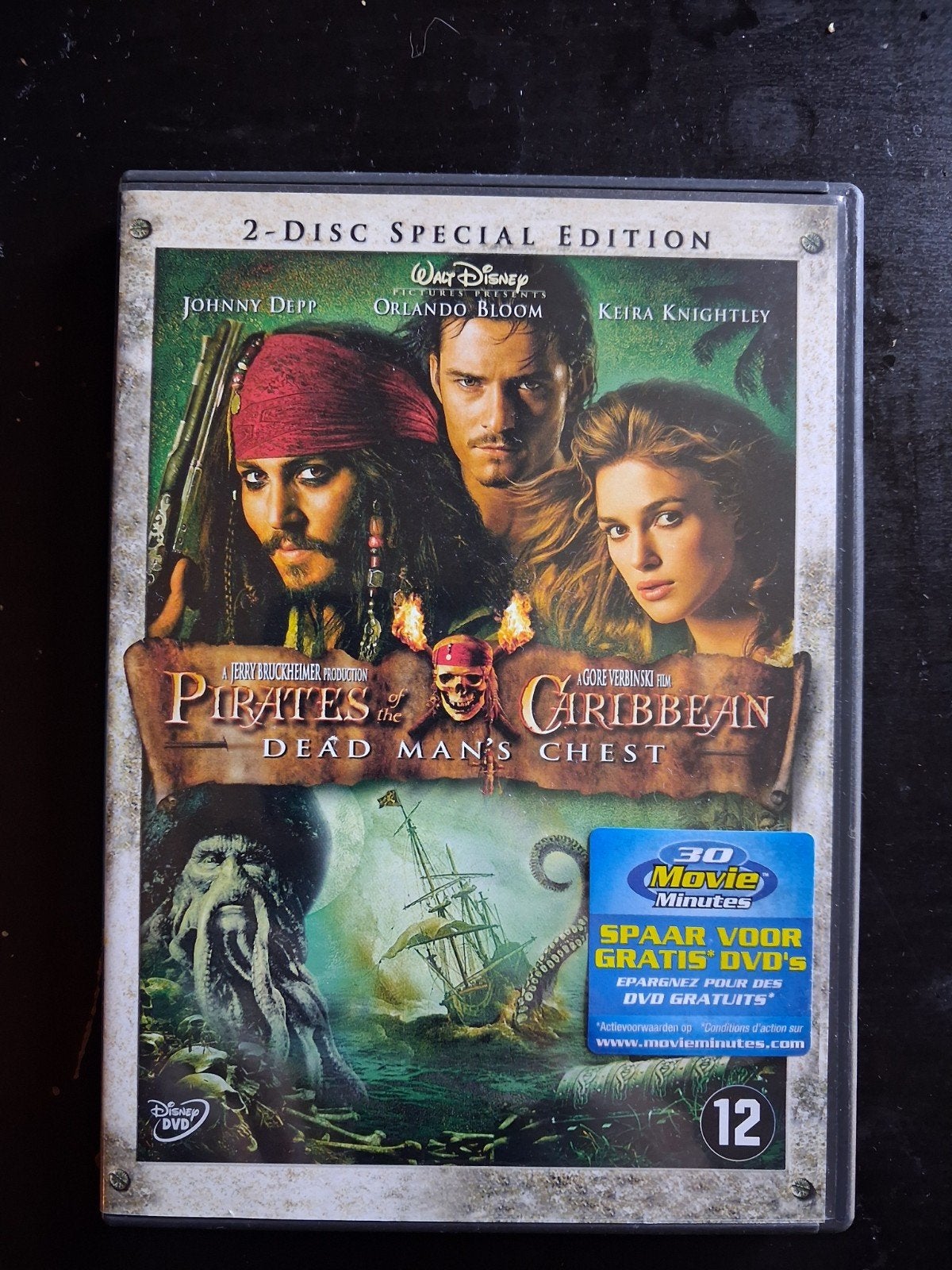 Pirates of the Caribbean: Dead Man's Chest (2-Disc DVD), Vanaf 12 jaar, Ophalen of Verzenden, Zo goed als nieuw, Boxset