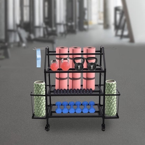 Dumbbellrek – Halterrek – Fitnessrek – Gewichtenrek, Corvance B.V., Verzenden, Nieuw, Corvancebol@gmail.com