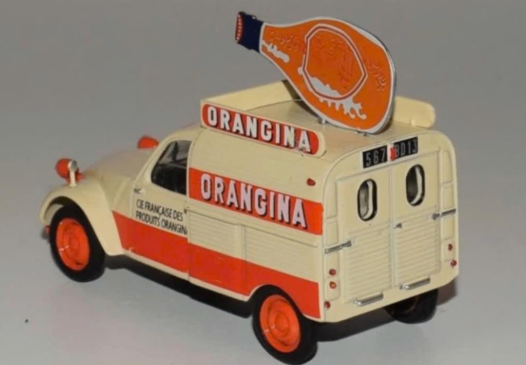 Citroen 2CV AZU Orangina 1956 1/43 Utilitaires Citroen # 4, Verzenden, Nieuw, Auto, Overige merken