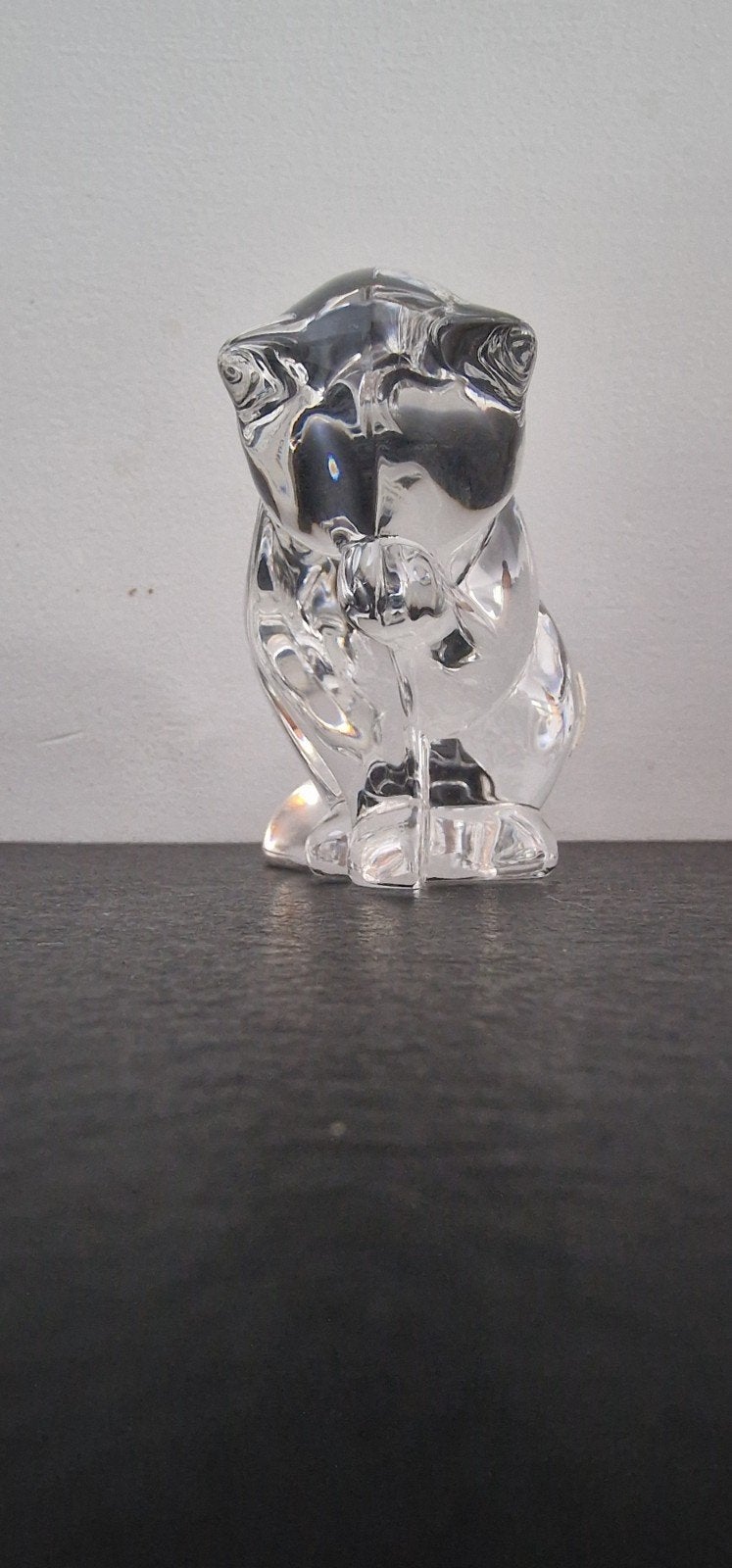 Villeroy & Boch Kristallen Kat Beeldje, Antiek en Kunst, Antiek | Glas en Kristal, Ophalen of Verzenden