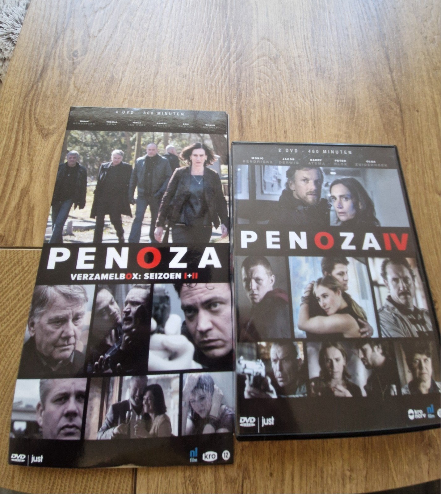 dvd penoza deel 1 2 4, Vanaf 12 jaar, Ophalen, Gebruikt