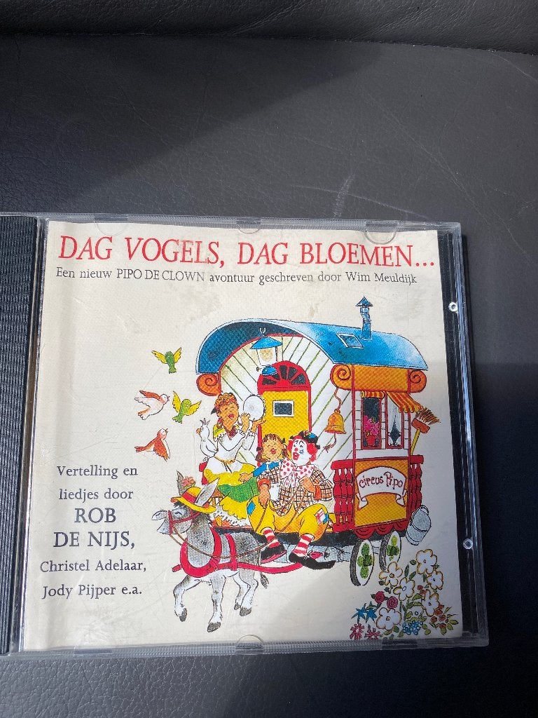 Dag Vogels, Dag Bloemen... Pipo de Clown CD, 6 tot 9 jaar, Inclusief doosje, Ophalen of Verzenden, Zo goed als nieuw