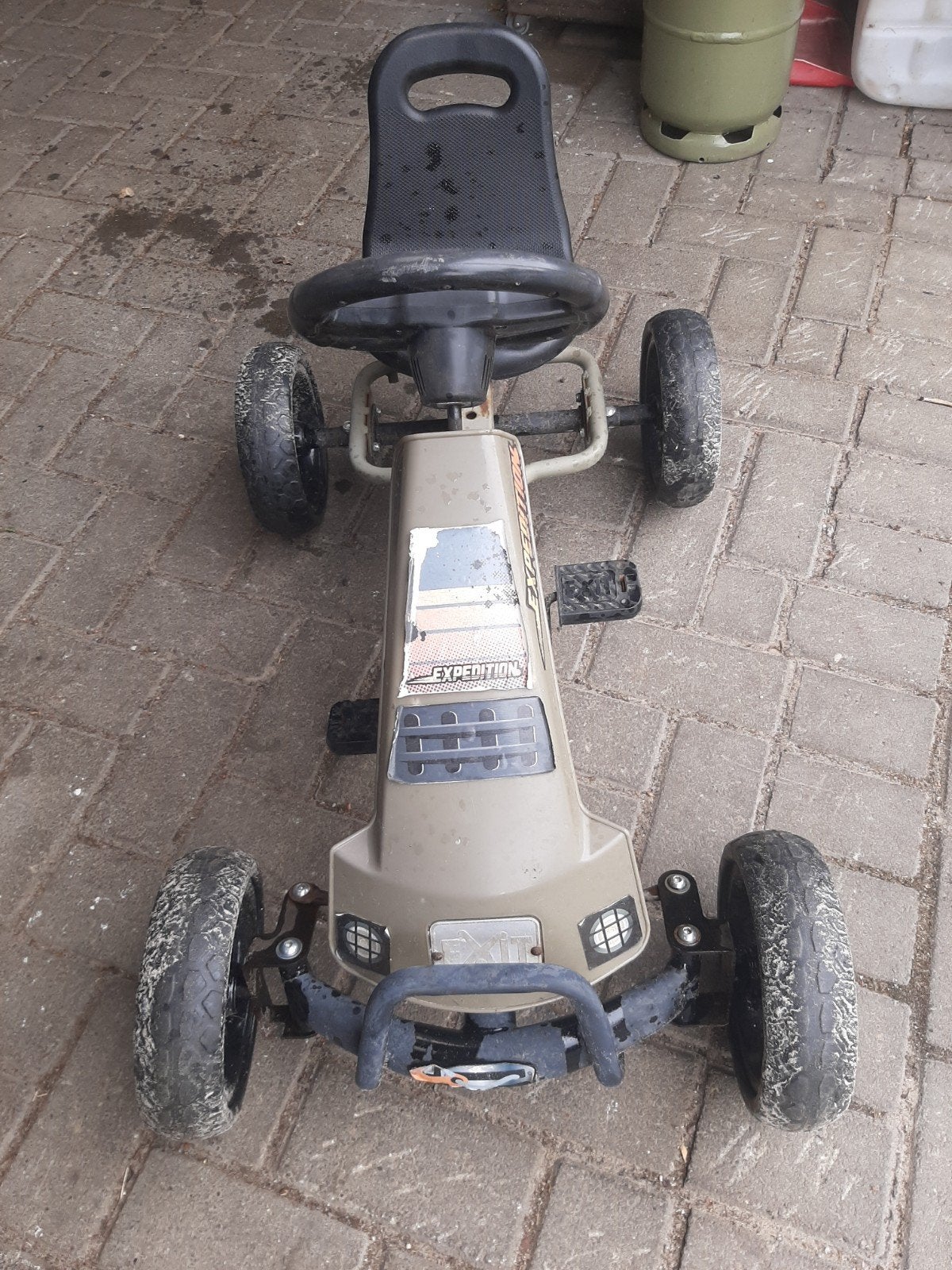 Stoere skelter voor avontuurlijke kinderen, Ophalen, Gebruikt, Trapvoertuig
