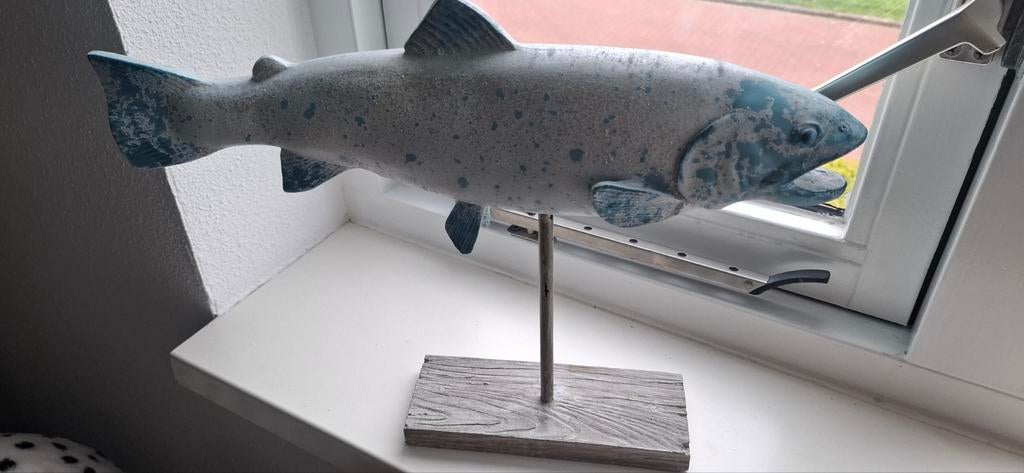 Decoratieve staande vis, Huis en Inrichting, Woonaccessoires | Overige, Ophalen of Verzenden, Nieuw