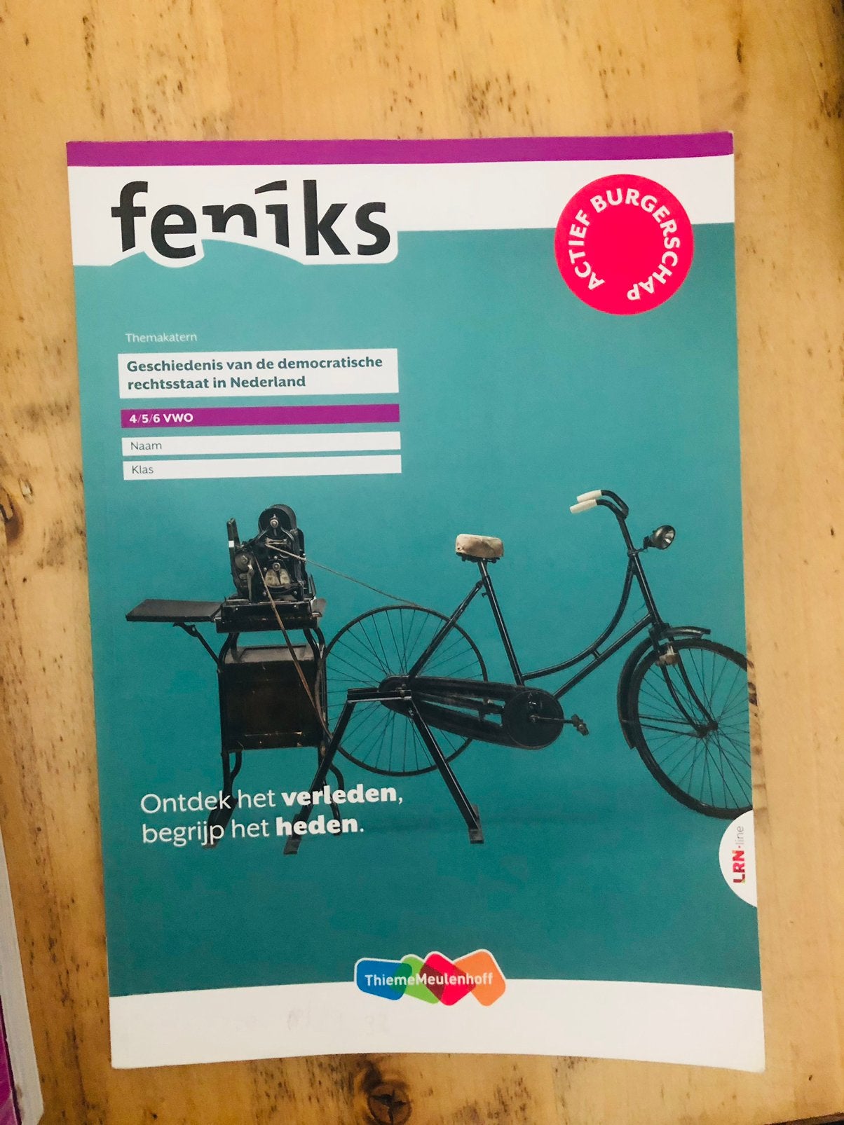 VWO FENIKS GESCHIEDENIS VAN DE DEMOCRATISCHE RECHTSSTAAT IN, Boeken, Ophalen of Verzenden, Zo goed als nieuw, VWO, Geschiedenis
