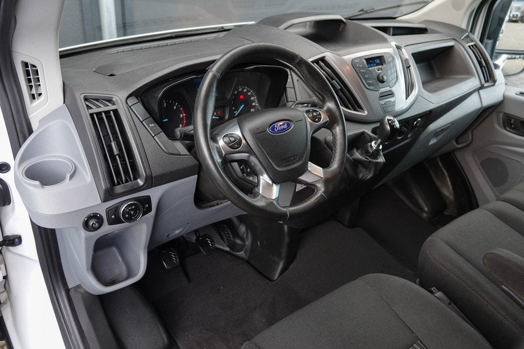 Ford Transit L2H2 2.0Tdci 130Pk | Trend | Trekhaak | Frozen, Voorwielaandrijving, Stof, 4 cilinders, Wit