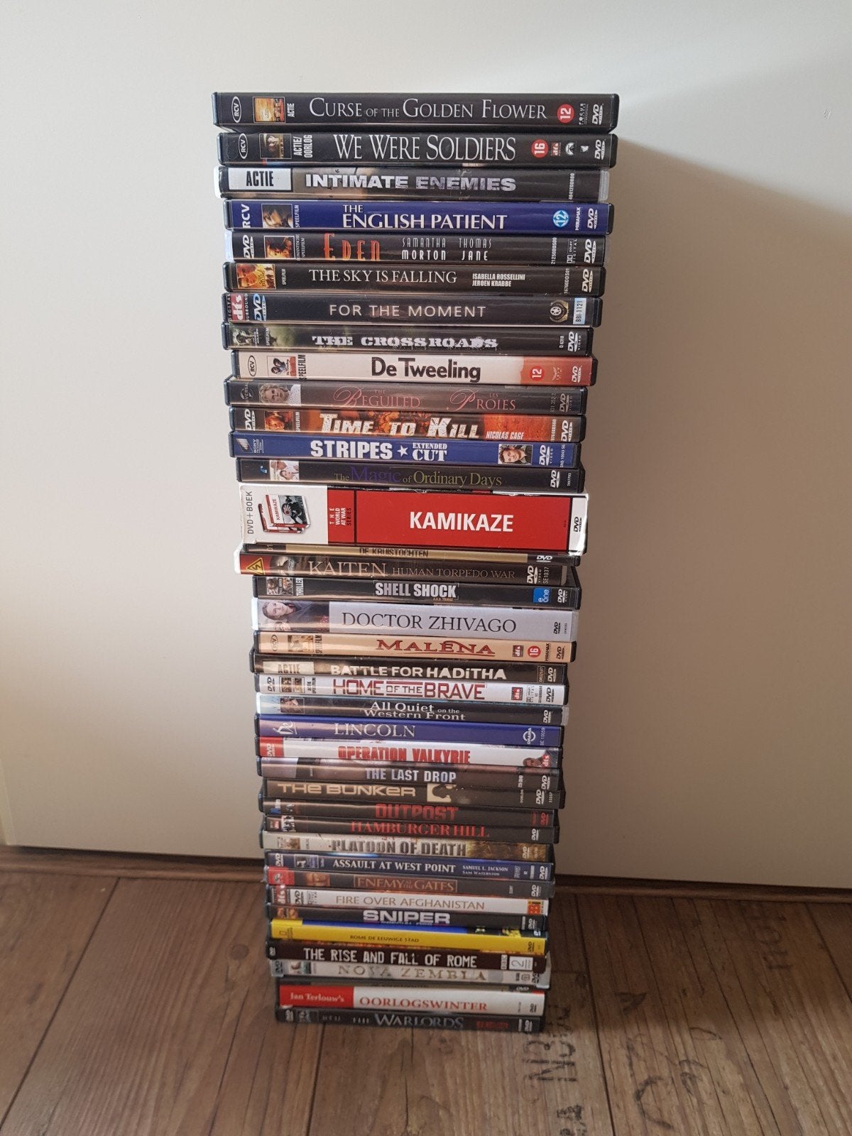 Oorlog dvd / Heel veel oorlog films, Vanaf 16 jaar, Nederlands, Ophalen of Verzenden, Zo goed als nieuw