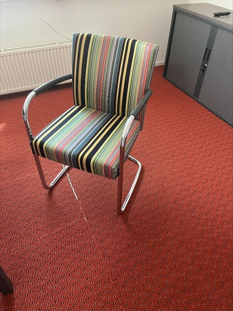 Vintage Kembo stoelen (5 stuks), Ophalen, Gebruikt, Zwart, Stof