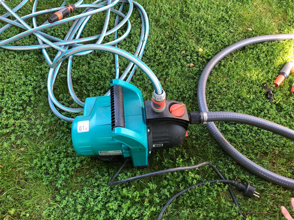 Electrische waterpomp, Tuin en Terras, Ophalen of Verzenden, Zo goed als nieuw, Elektrisch, Besproeiingspomp