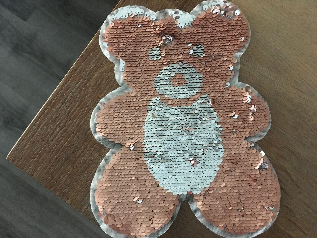 APPLICATIES met omkeerbare pailletjes - voor kinderkamer, Ophalen of Verzenden, Nieuw, Applicatie