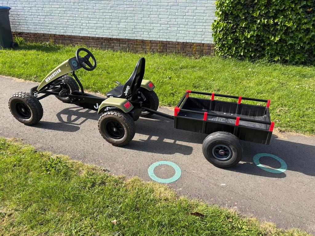 Berg Skelter Off-Road Jeep Revolution BFR met Duostoel en Aa, Ophalen, Zo goed als nieuw, Berg, Duozit
