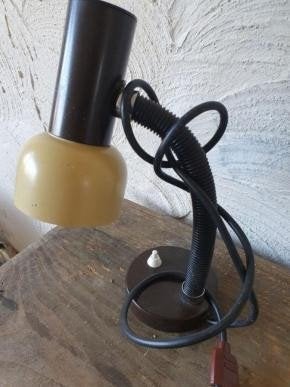 Vintage bureaulamp met flexibele arm, Ophalen of Verzenden