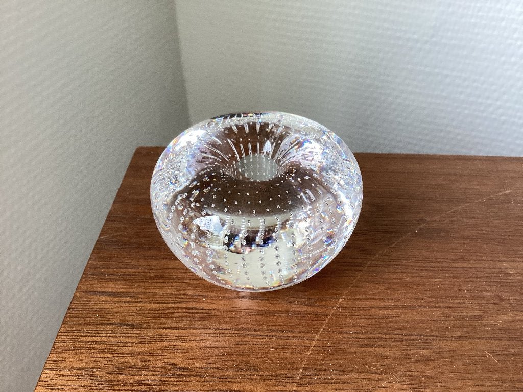 Spijkervaasje glas Leerdam spijkerglas vaasje, Ophalen of Verzenden