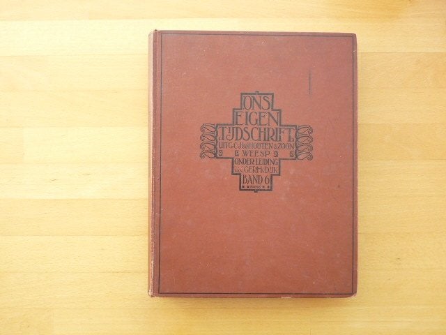 Ons eigen tijdschrift jaargang 1928 Gebonden Band 6, Ophalen of Verzenden, Zo goed als nieuw, Overige typen