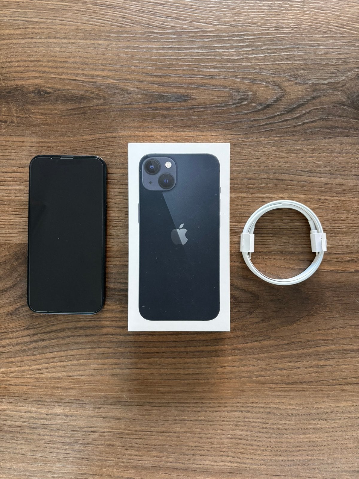 iPhone 13 256GB midnight blue - Zo goed als nieuw, Telecommunicatie, Mobiele telefoons | Apple iPhone, 256 GB, Zwart, IPhone 13
