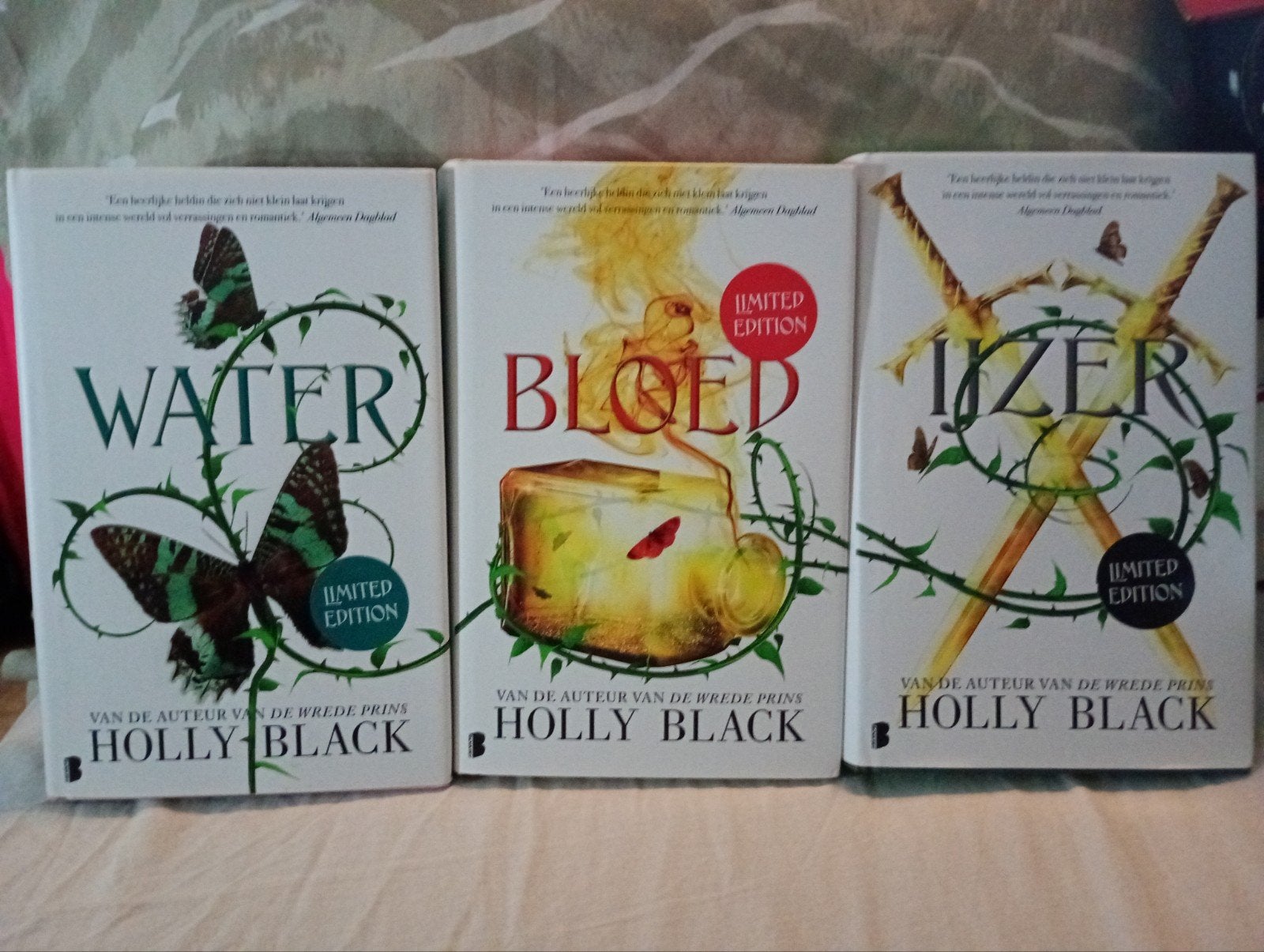 De Elfenprins-trilogie (Water, Bloed, IJzer) - Holly Black, Boeken, Ophalen of Verzenden, Zo goed als nieuw, Holly black