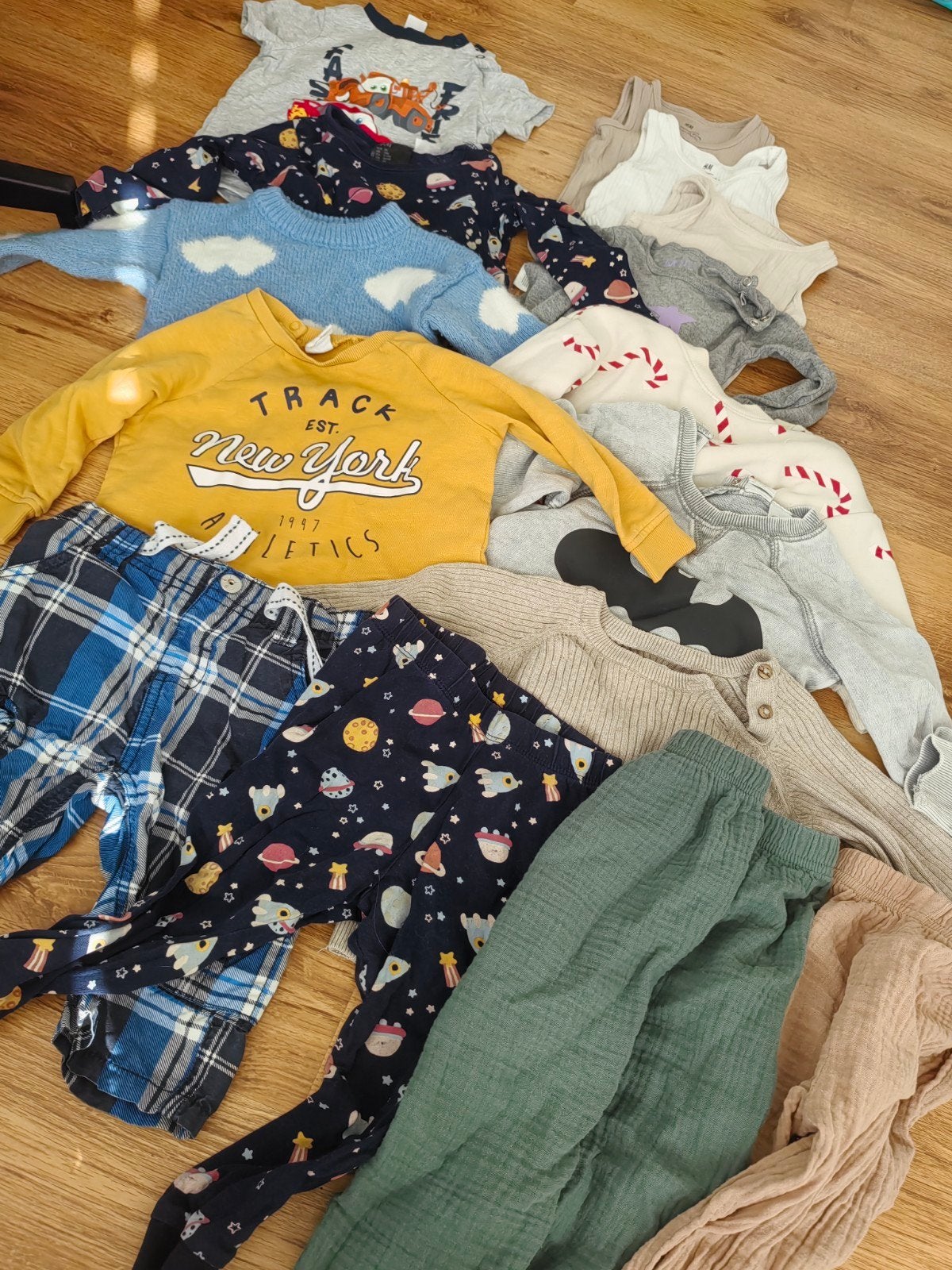 Kledingpakket maat 80 baby jongen 20 stuks, Ophalen of Verzenden, Maat 80