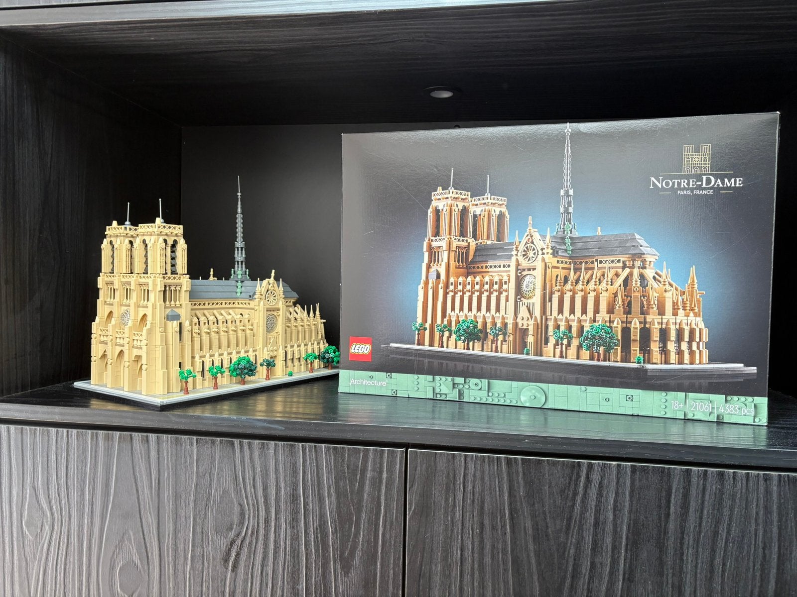 Lego Notre Dame 21061, Architecture, Ophalen of Verzenden, Zo goed als nieuw, Complete set