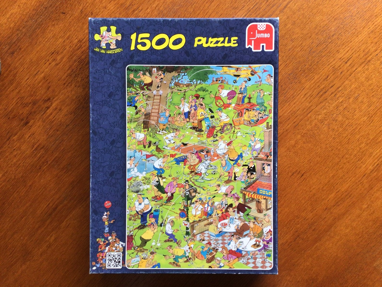 J.v.Haasteren puzzel. Golf. 1500 stukjes., Ophalen, 500 t/m 1500 stukjes, Zo goed als nieuw