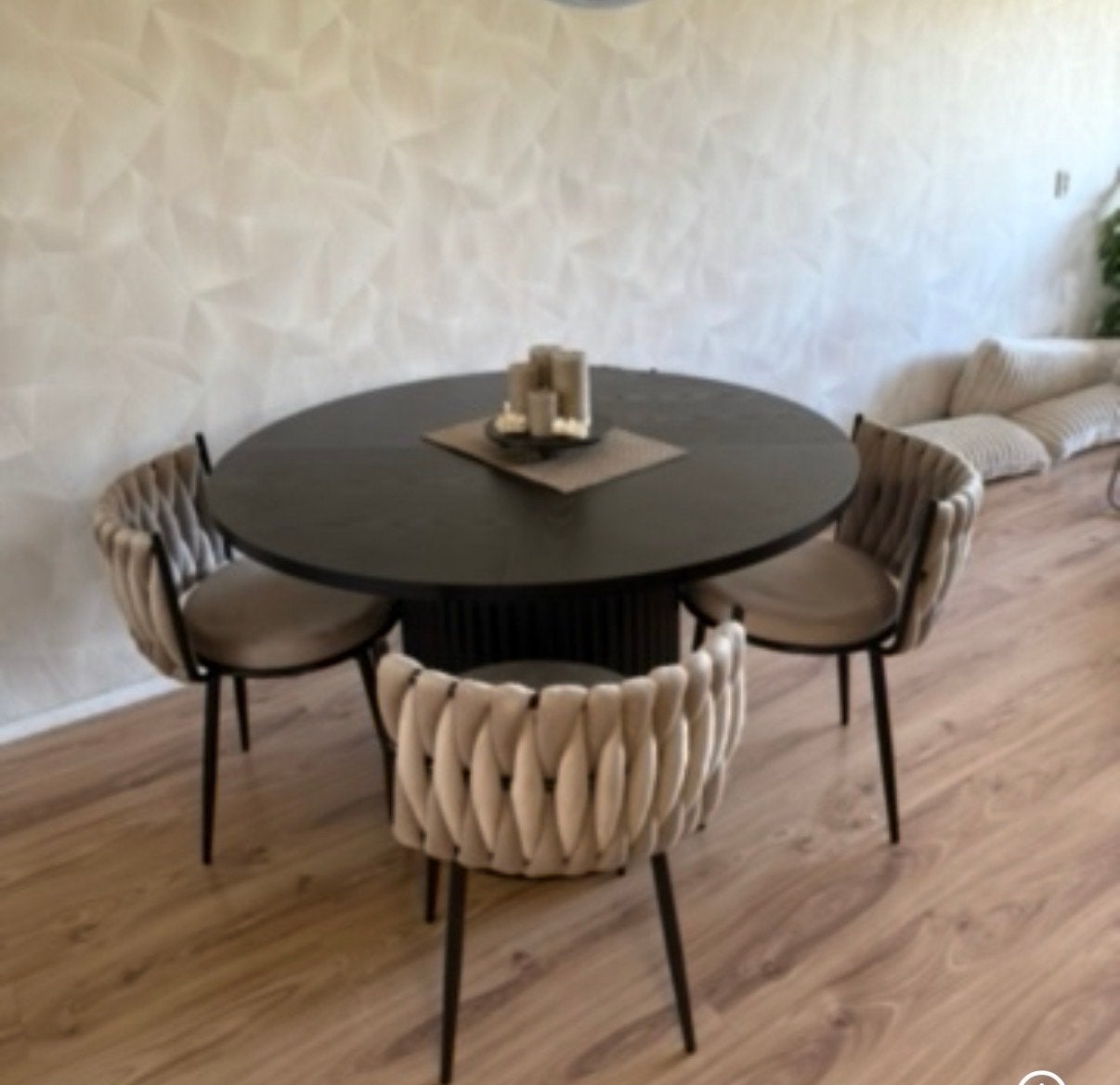 4 eetkamer stoelen, Huis en Inrichting, Stoelen, Ophalen, Nieuw, Vier, Overige materialen