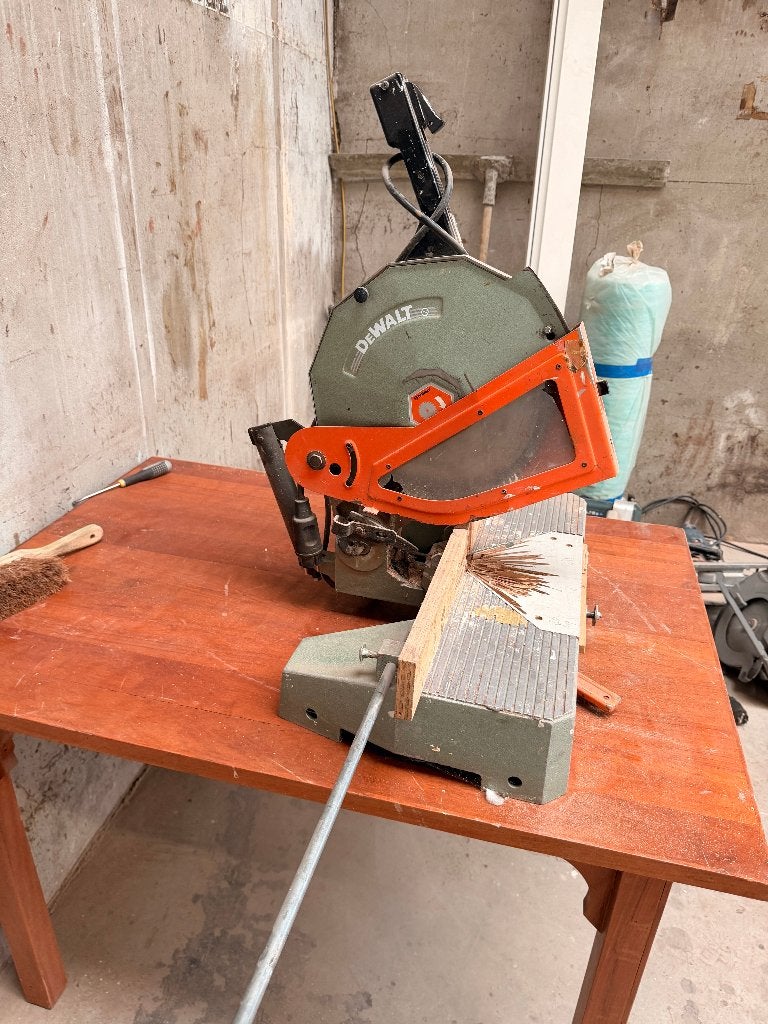 Afkortzaag metaal  DeWalt, Ophalen, Gebruikt, Dewalt, Afkortzaag