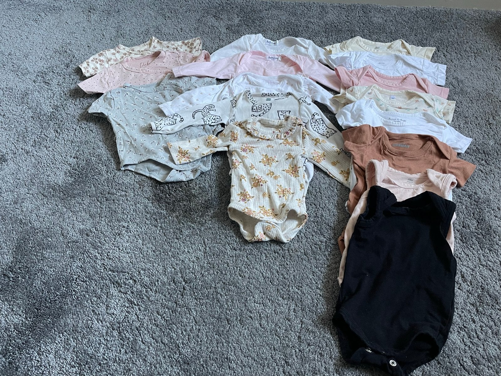 16 Rompertjes Maat 50/56 - Diverse Merken en Modellen, Ophalen of Verzenden, Gebruikt, Jongetje of Meisje, Nacht- of Onderkleding