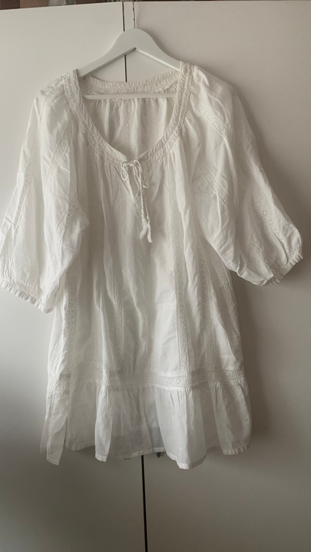 Tuniek, Kleding | Dames, Ophalen of Verzenden, Zo goed als nieuw, Maat 46/48 (XL) of groter, Wit